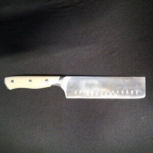 Pioneer Woman Signature 7 inch Stainless Steel Nakiri Knife-White Handle